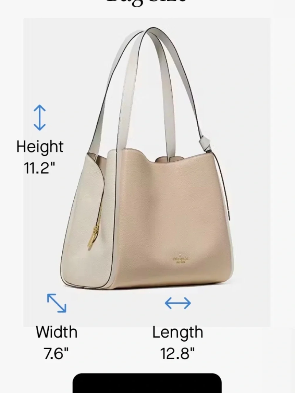 Kate Spade Knott Carryall Bag Light Cream